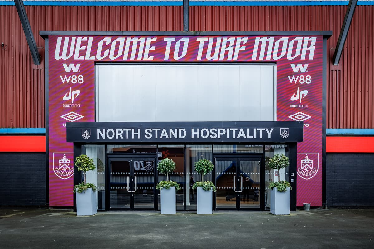 Burnley Football Club - Turf Moor function room