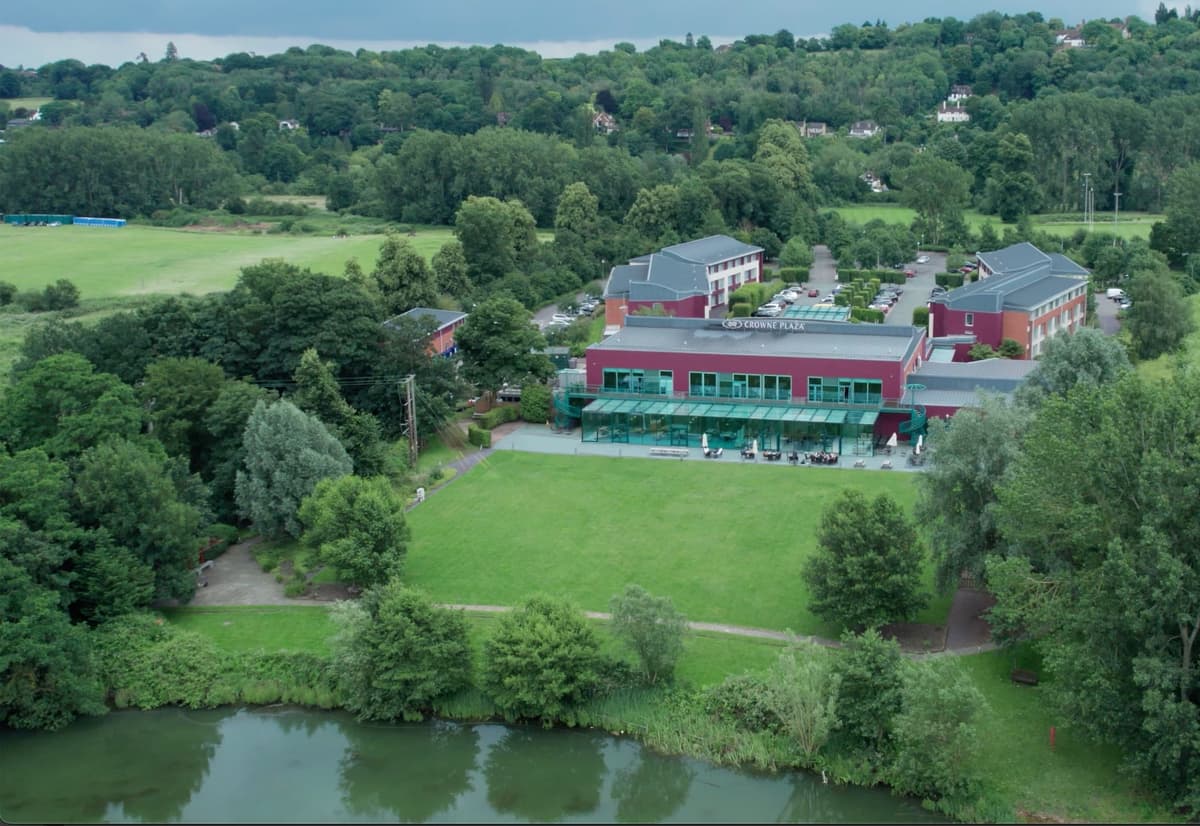 Crowne Plaza Marlow function room
