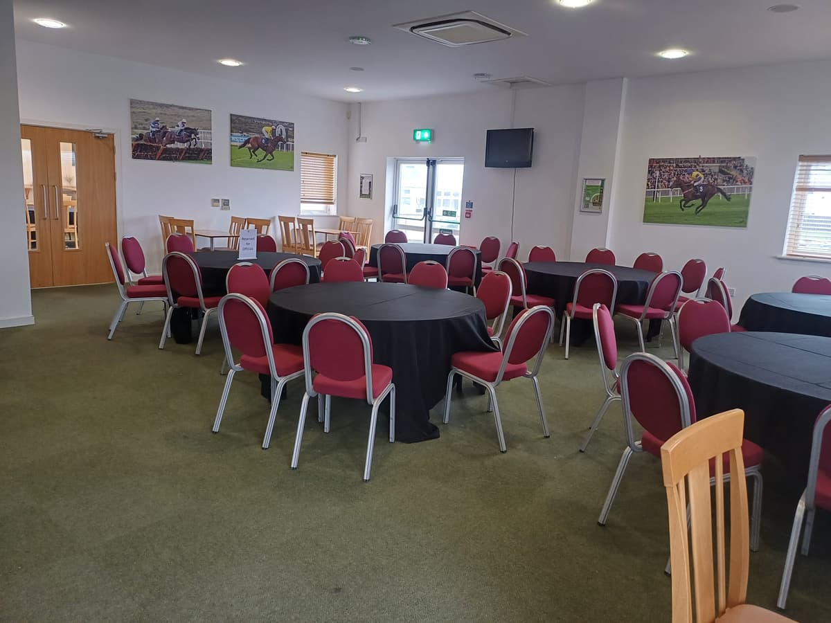 Ffos Las Racecourse function room