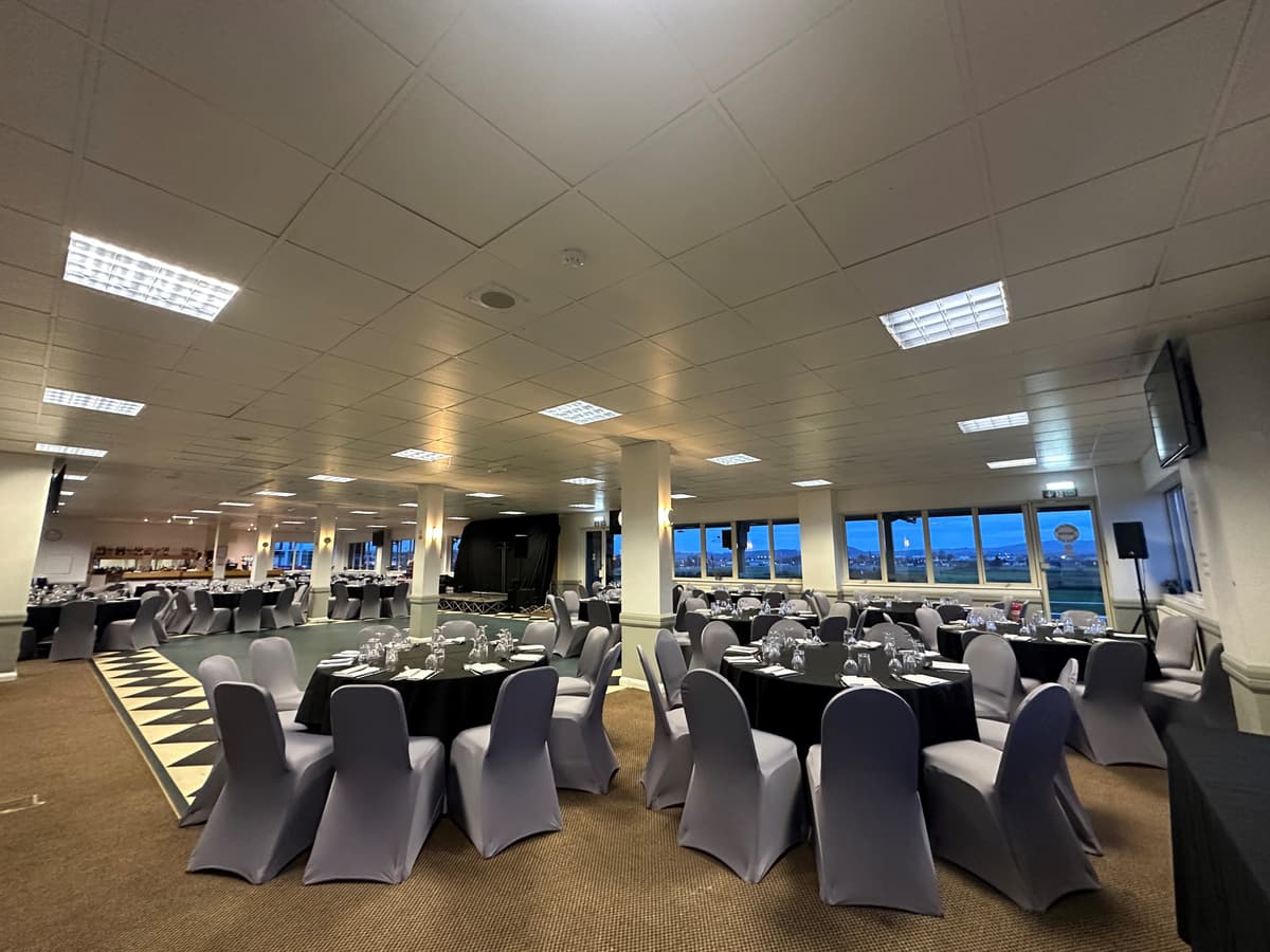 The Rusty Bridge Suite at Hereford Racecourse