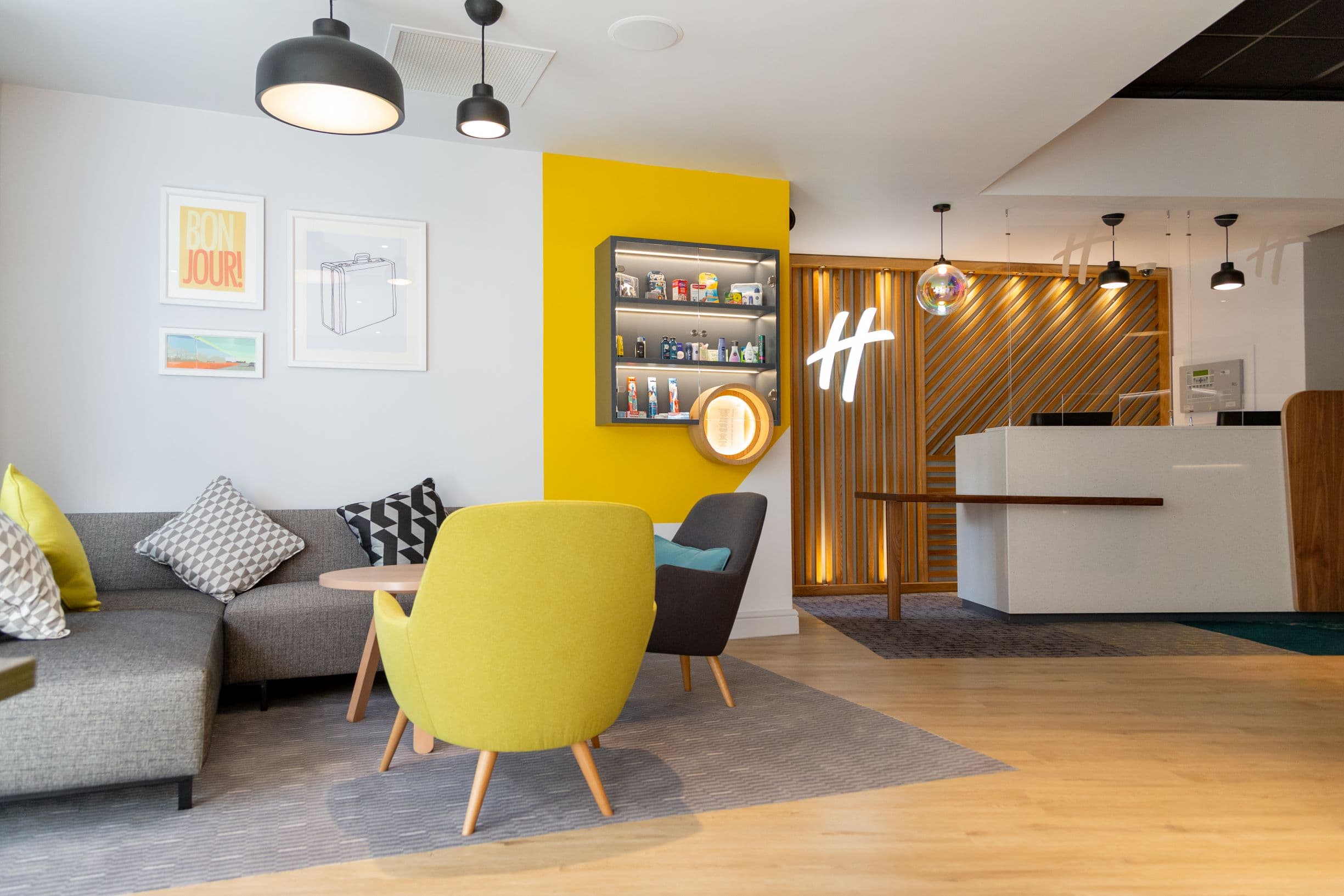 Hotel lobby and reception
