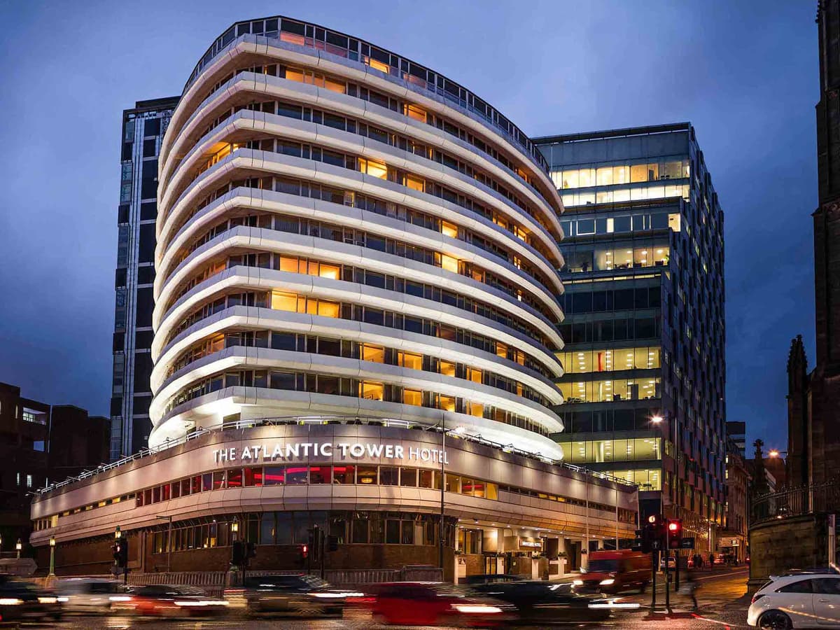 Liverpool Atlantic Tower Hotel By Sunday function room