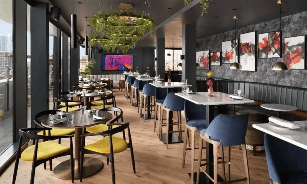 Sora Restaurant at Malmaison Manchester Deansgate