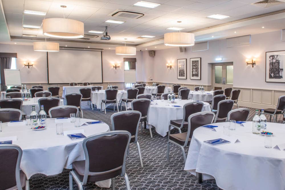 The Arden Suite - our largest event space that's a private building with it's own fully license private bar and terrace. Seating up to 100 guests or for a more casual reception it can hold up to 150 people