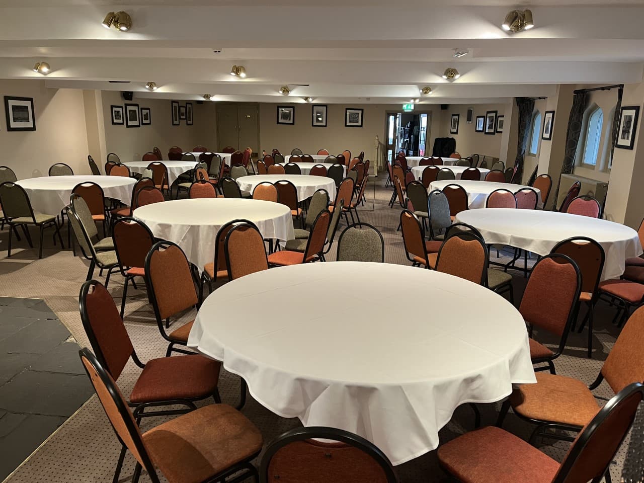 Ryde Castle Hotel function room