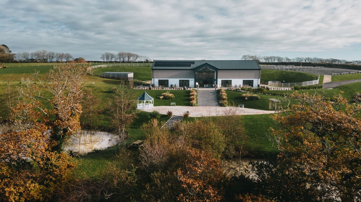 The Barn at Pengelly function room