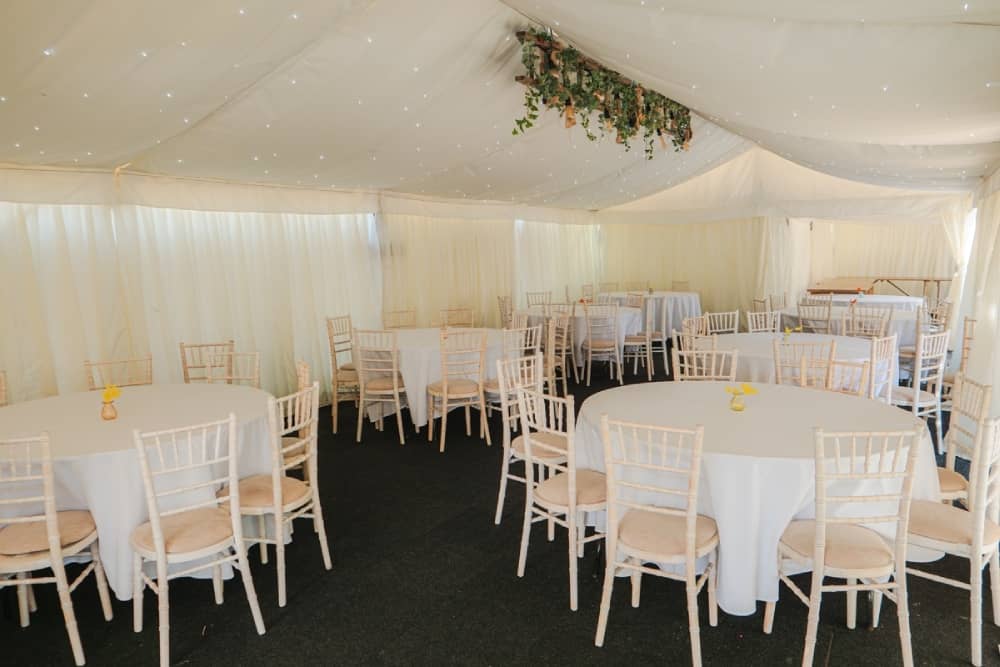 Marquee at The Brampton Halt, Northampton