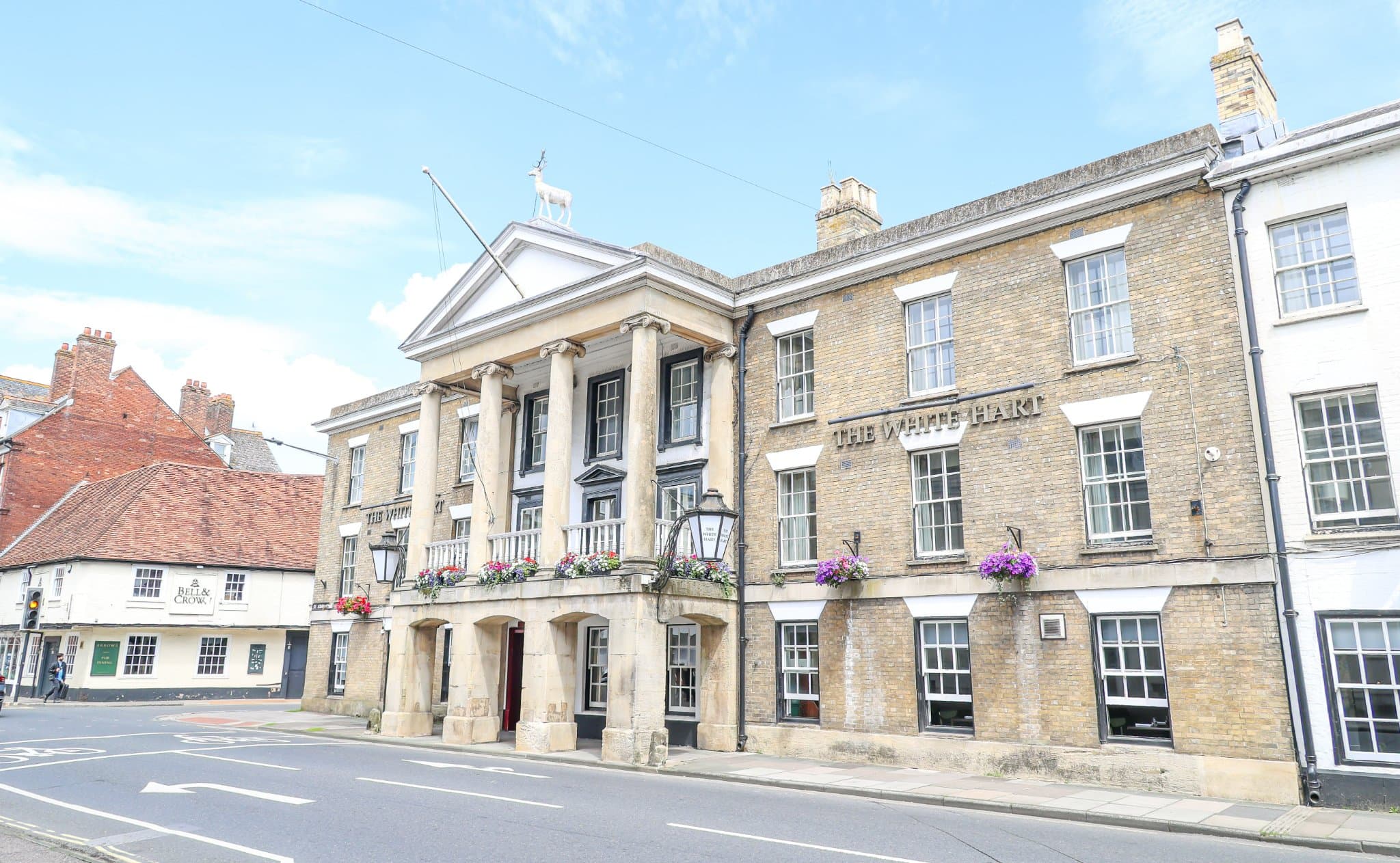 The Mercure White Hart Hotel function room