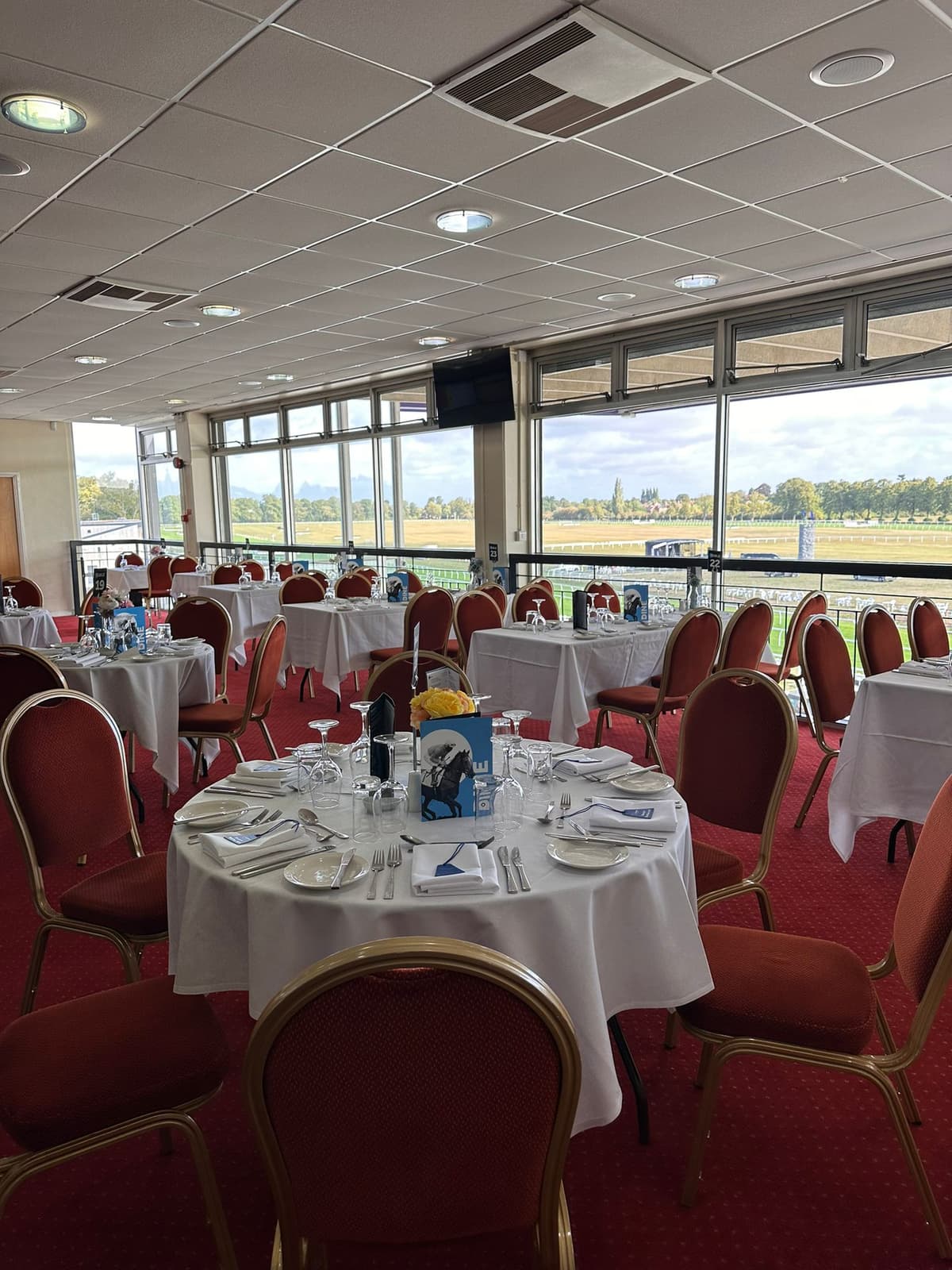 Worcester Racecourse function room