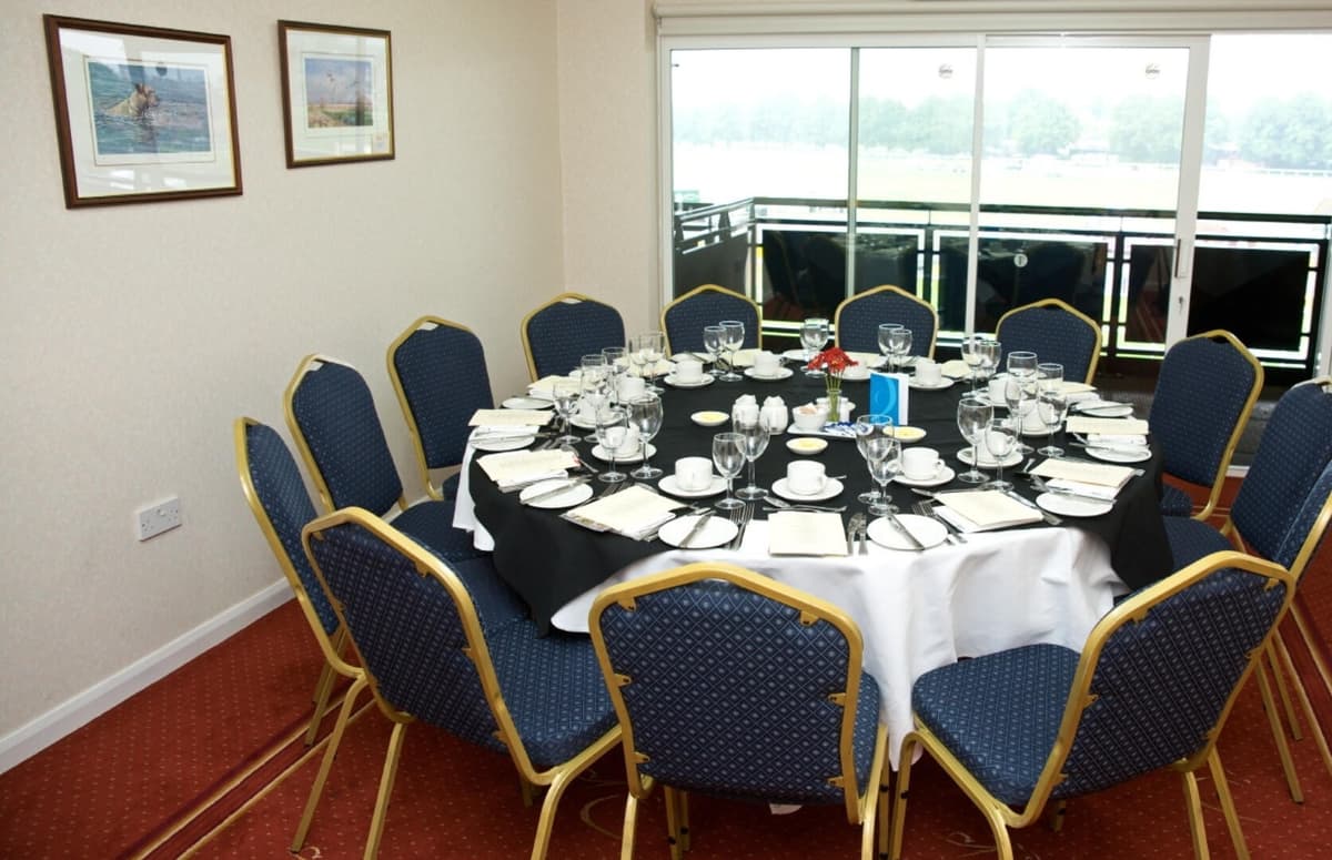 Private box located inside the grandstand